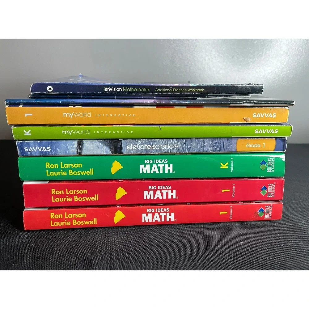 South Carolina Elementary Curriculum Lot Big Ideas Math Savvas Science Grade K 1